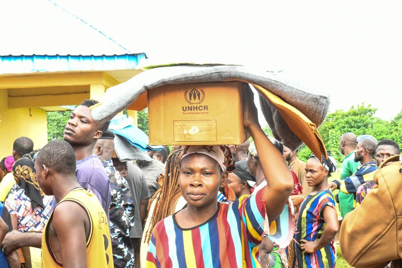 Caritas Nigeria & UNHCR Deliver Emergency Aid in Benue State5