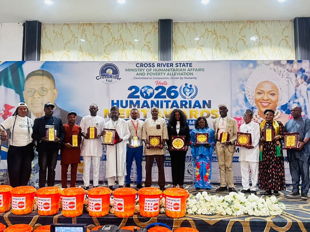 2026 Humanitarian Award from the Cross River State