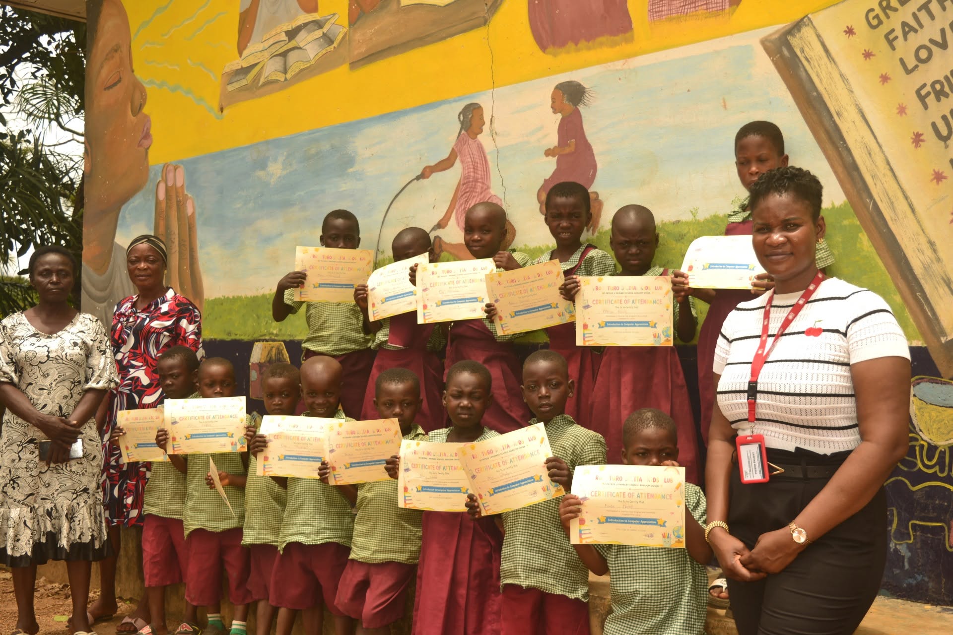 Caritas Nigeria Certifies First Cohort of Digital Kids Club Learners5