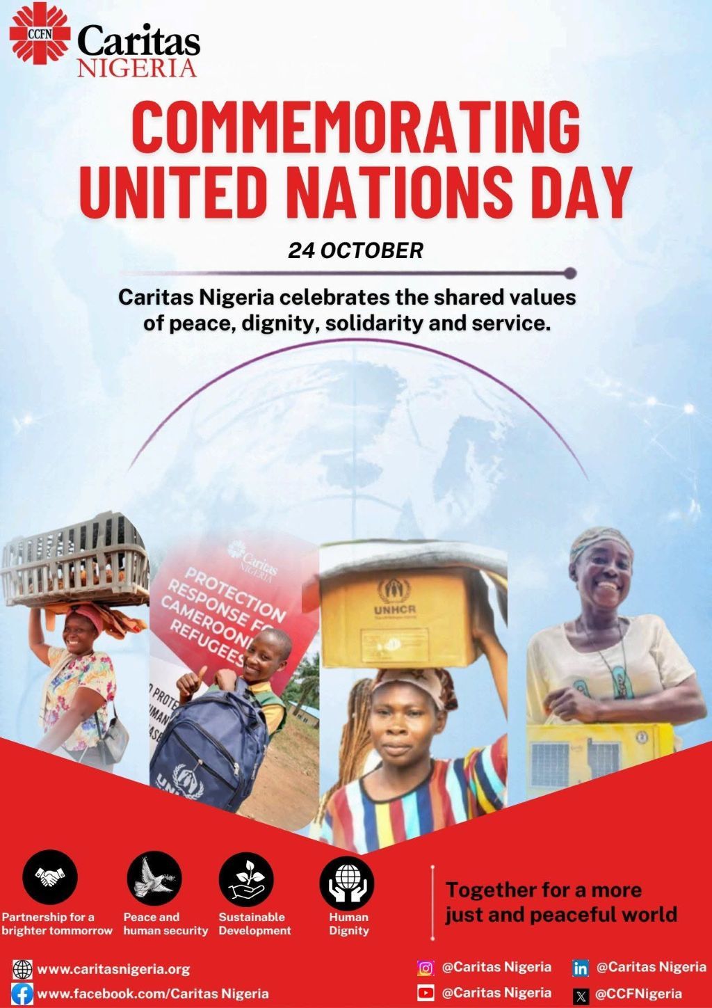 Caritas Nigeria joins global calls for peace, cooperation, solidarity